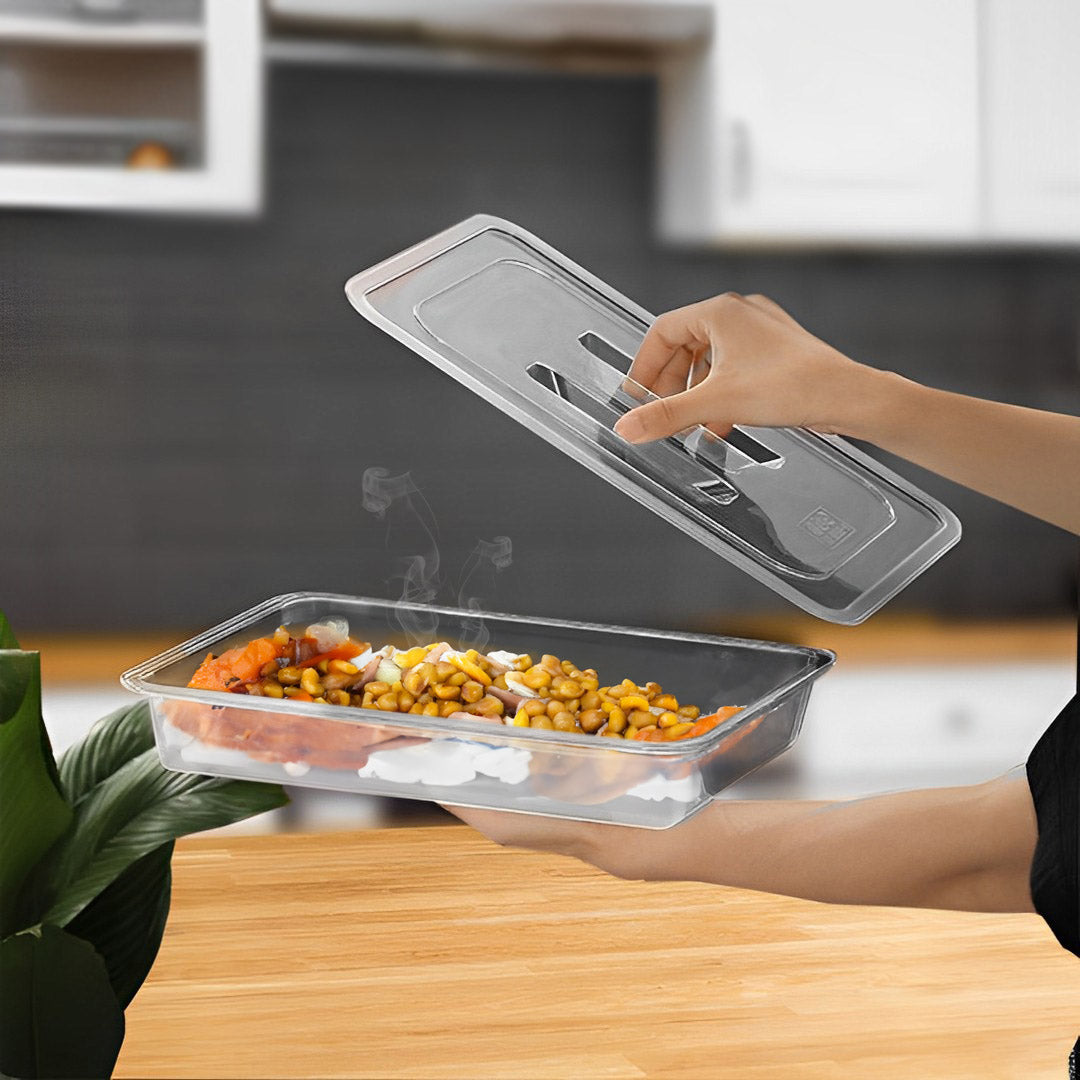 Clear 1/3 GN Lid Food Tray Cover