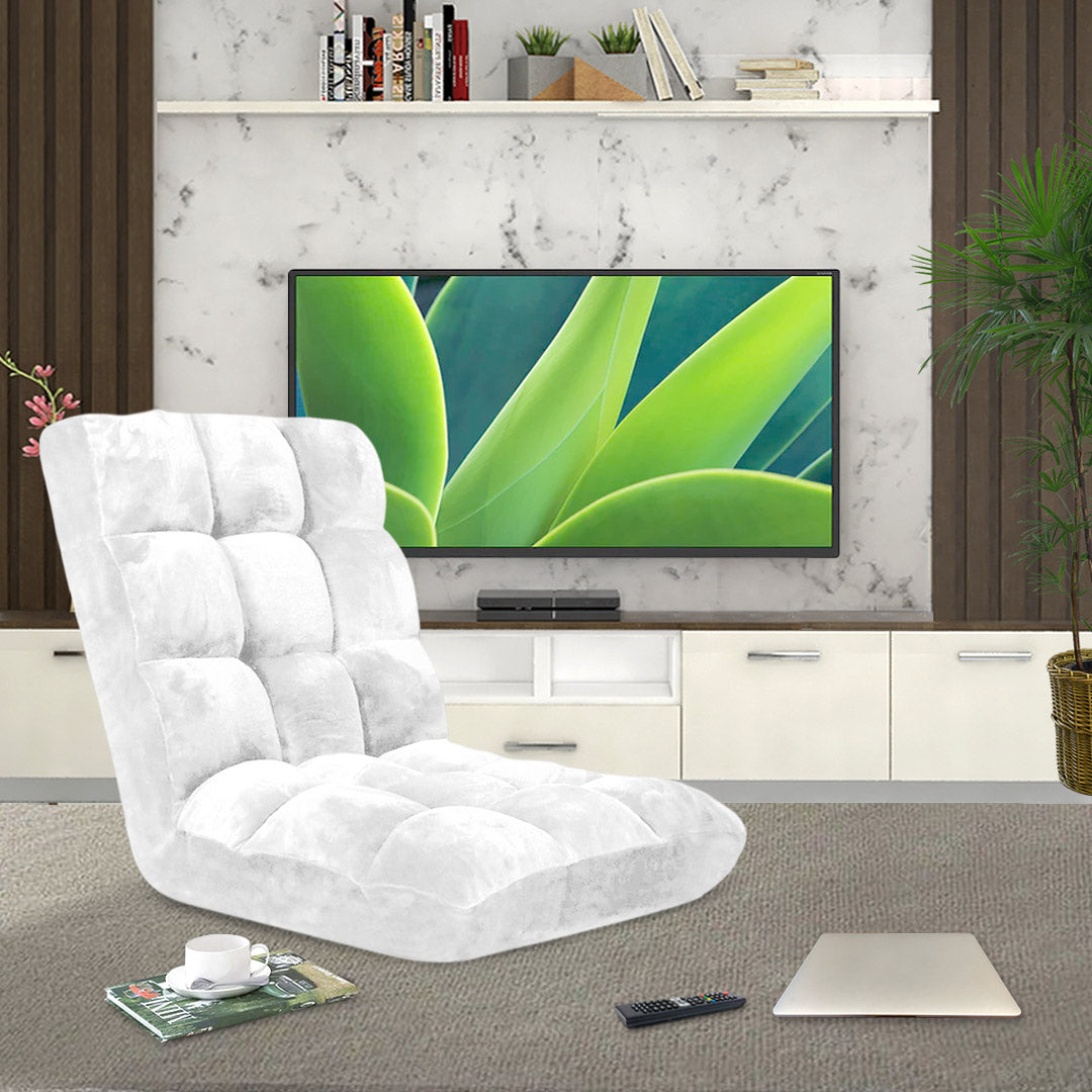 Recliner Lounge Sofa Cushion White