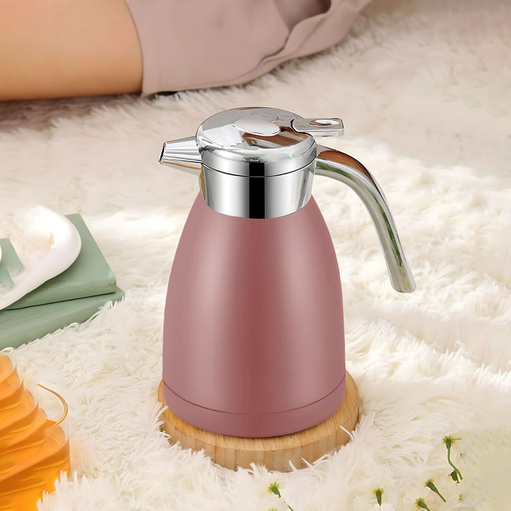 2.2L Stainless Steel Water Bottle Pink
