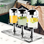 Triple Head 24L Stainless Steel Dispenser