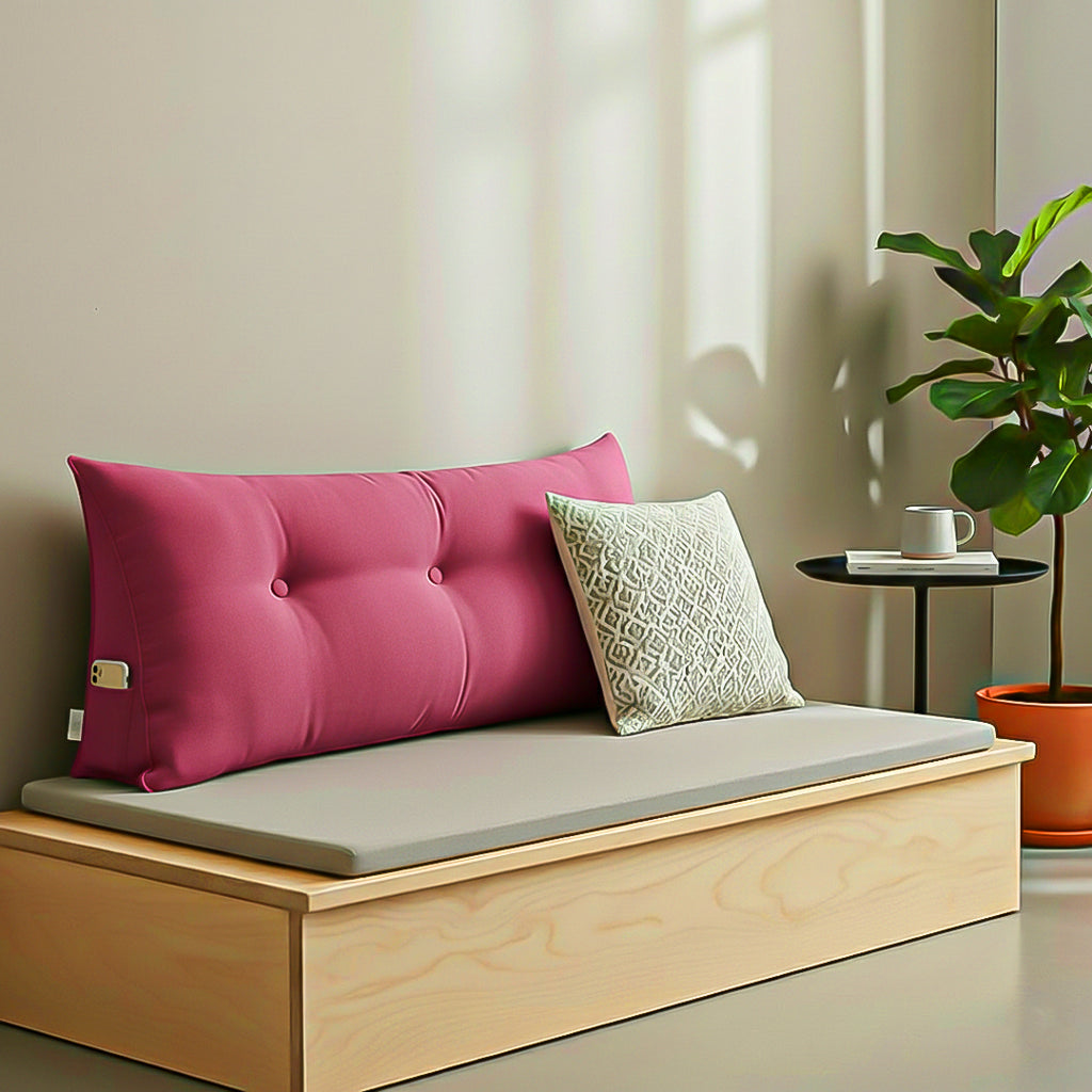 SOGA 100cm Crabapple Red Cushion Pillow