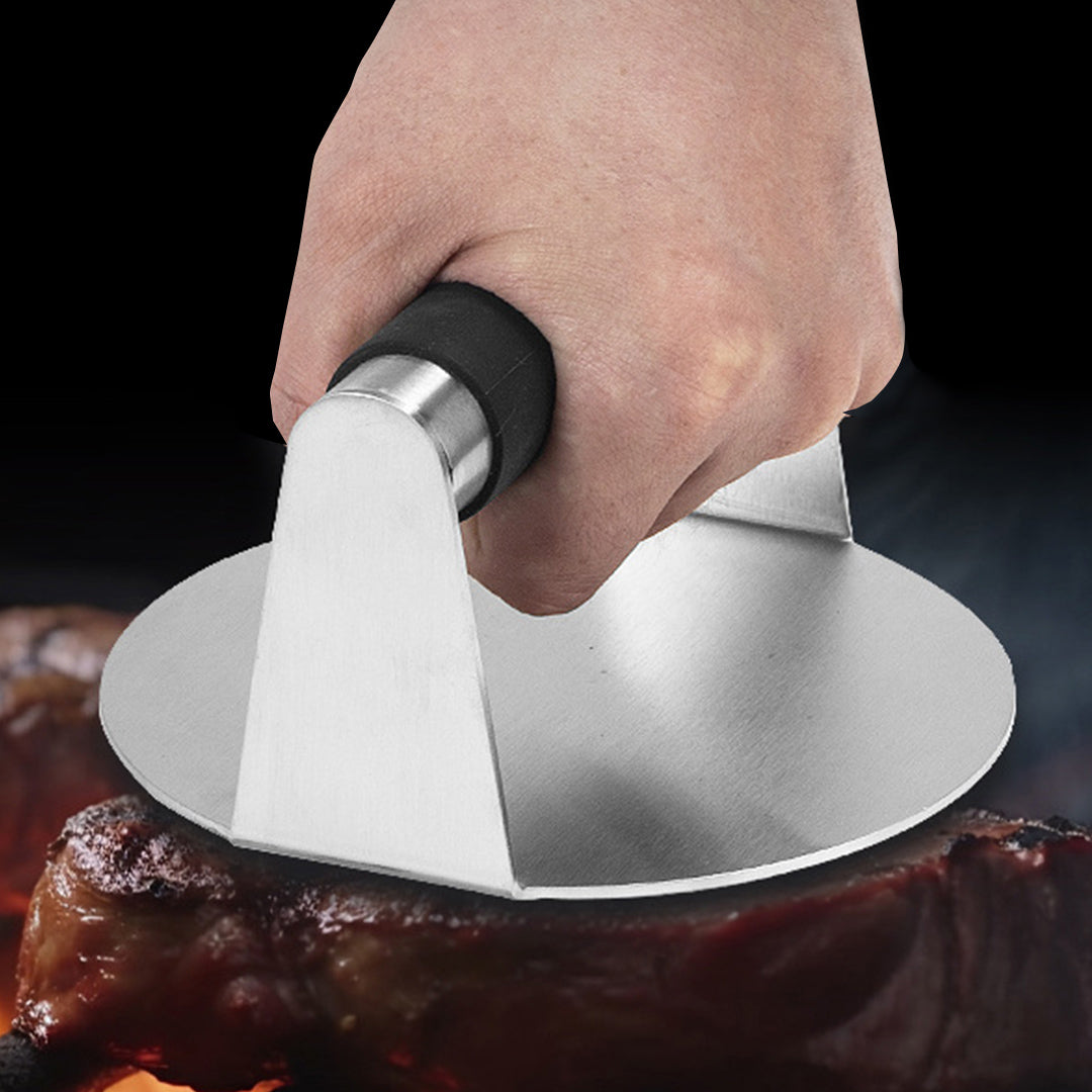 Stainless Steel Burger Press