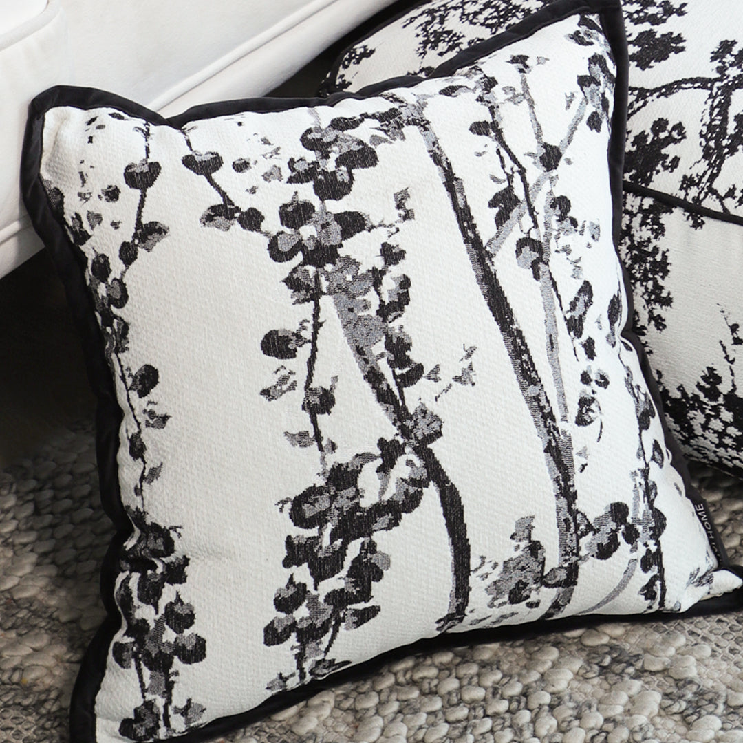 50cm Throw Pillow Botanical and Modern Elegant for Home Decor