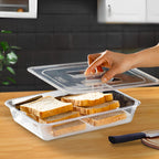 Clear 1/2 GN Lid Food Tray Cover