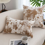 SOGA 35cm Rustic Weathered Lumbar Throw Pillows