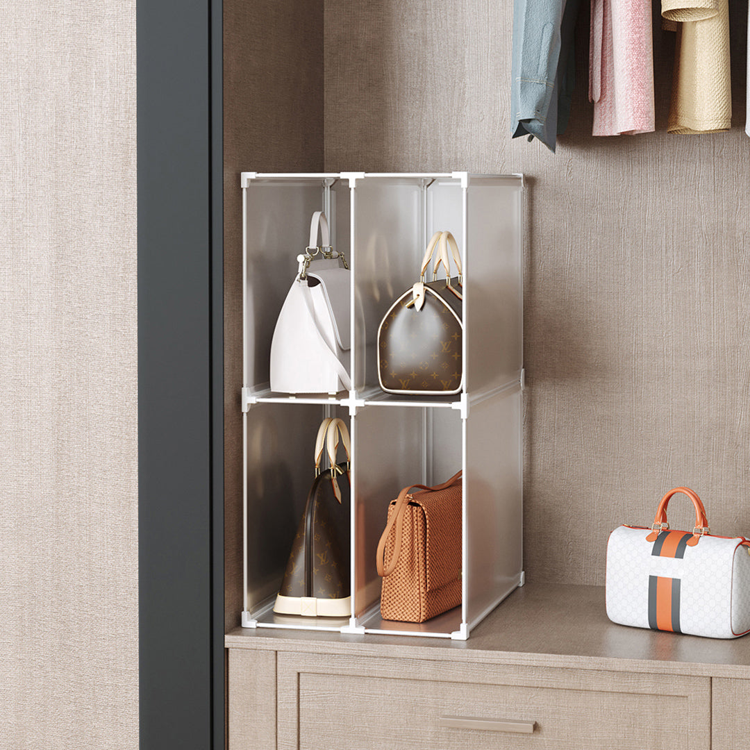 2 Tier Multifunctional PP Plastic Bag Box