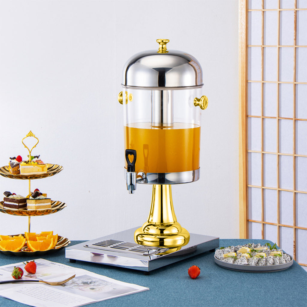Single 8L Stainless Steel Dispenser