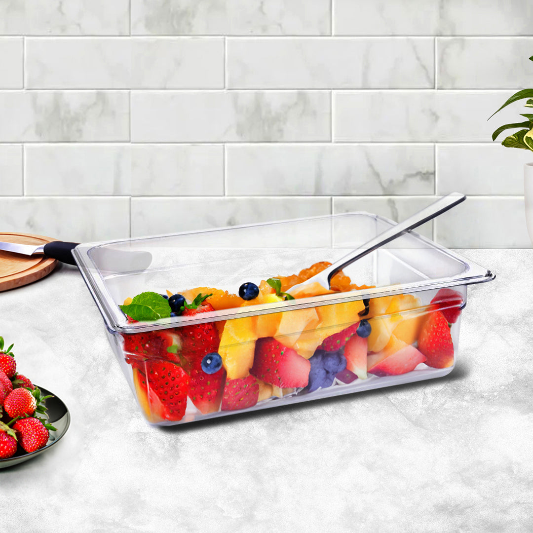 150mm Clear  GN Pan 1/2 Food Tray