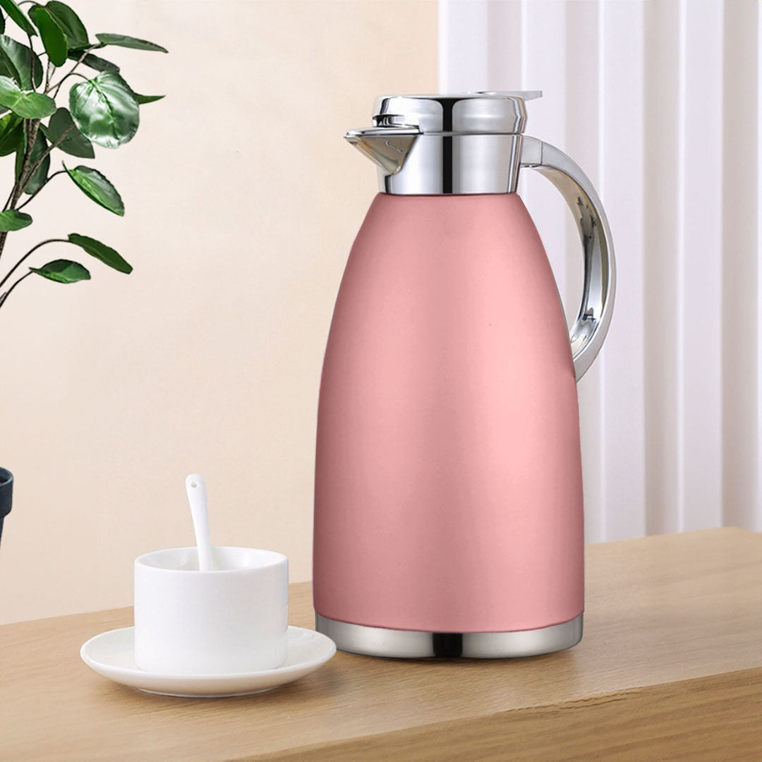 Soga 2.3L Rose Color 3-Layer Vacuum Insulated Water Bottle