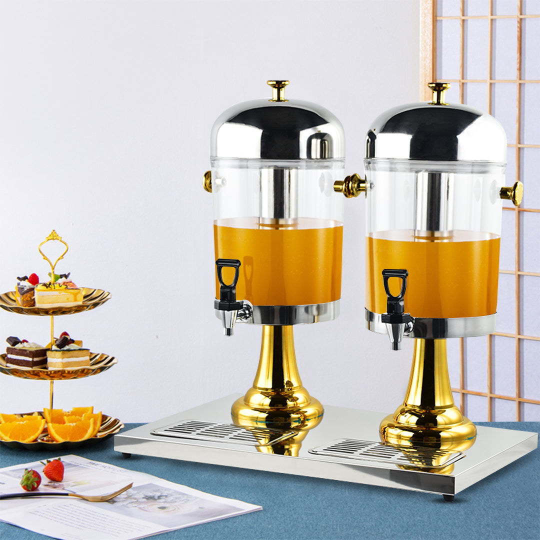 16L Dual Stainless Steel Dispenser