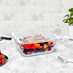 65mm Clear GN Pan 1/6 Food Tray with Lid