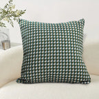 SOGA 45cm Subtle Green Foliage Pillow SquareThrow Pillow