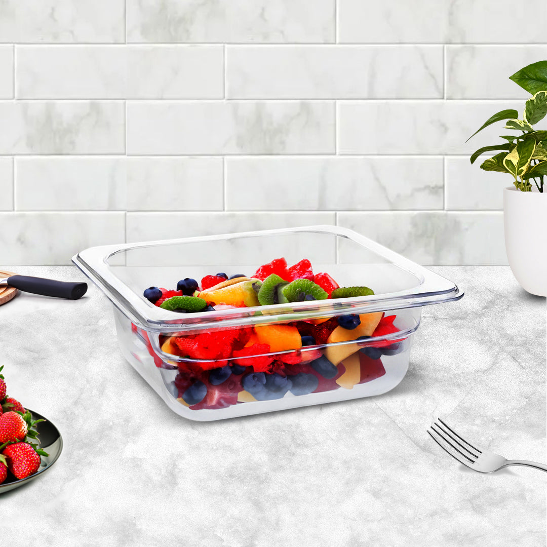 65mm Clear GN Pan 1/6 Food Tray
