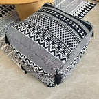 42cm Black Premium Polyester Cotton Cushion with EPP Particle