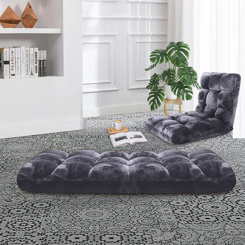 Recliner Lounge Sofa Cushion Grey