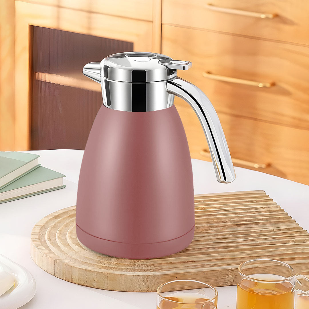 1.2L Stainless Steel Water Bottle Pink