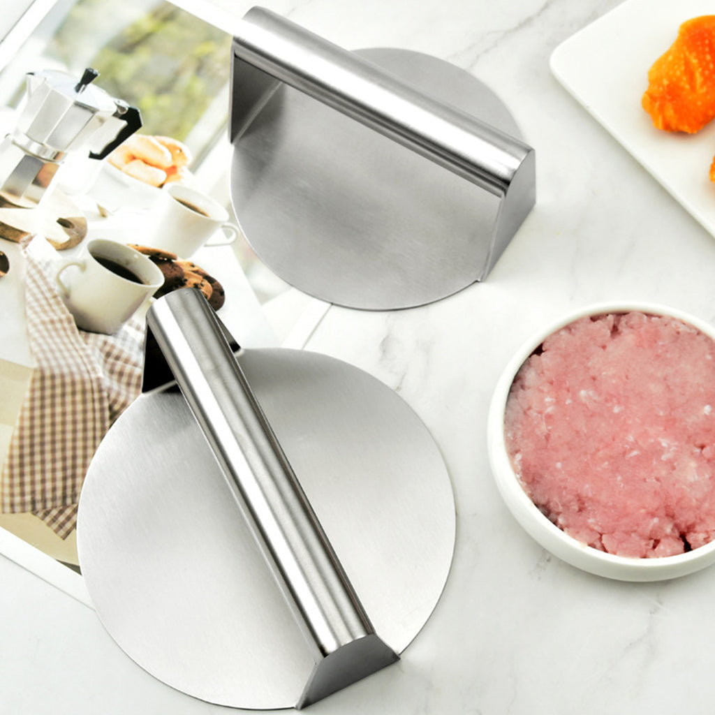 Stainless Steel Burger Press