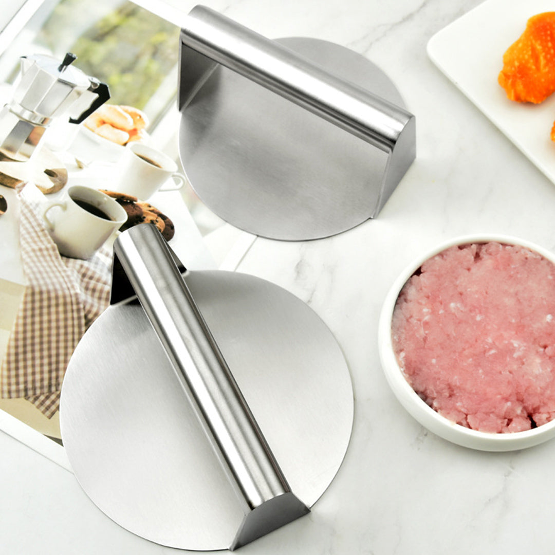 Stainless Steel Burger Press
