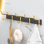 41cm Wall Mounted Towel Rack with Durable Hooks