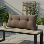 SOGA 100cm Coffee Cushion Pillow