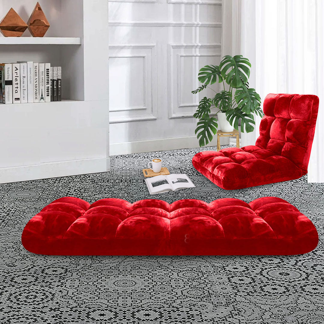 Recliner Lounge Sofa Cushion Red