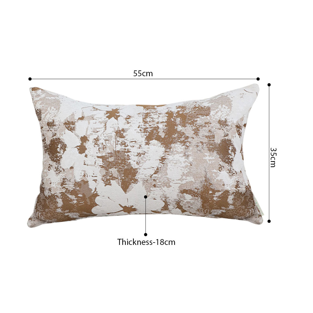 SOGA 35cm Rustic Weathered Lumbar Throw Pillows