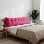 SOGA 180cm Crabapple Red Wedge Bed Cushion