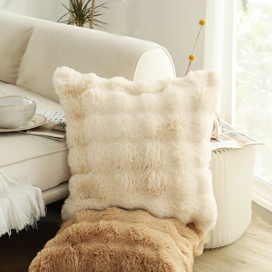 50cm Throw Pillow Light Camel