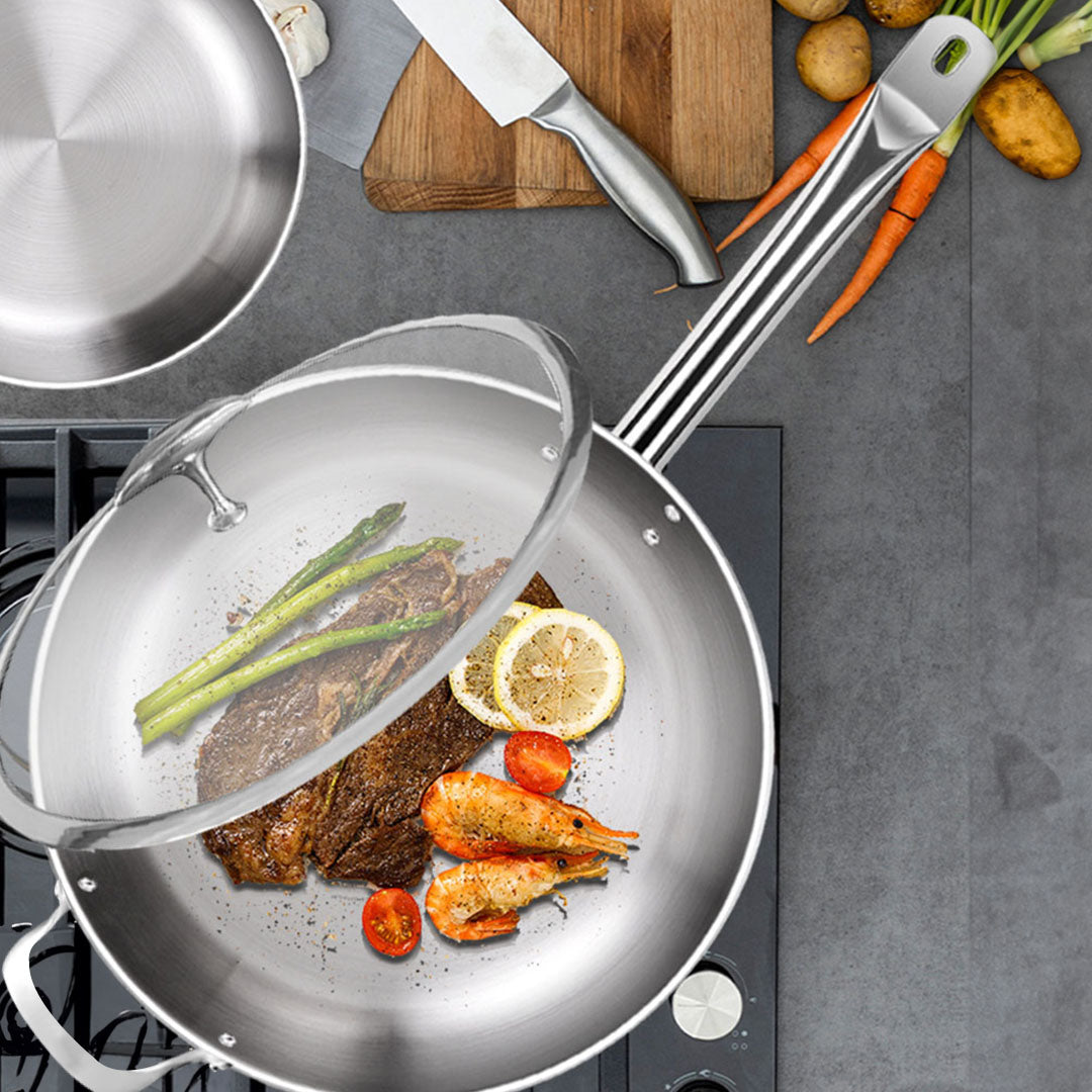 Stainless Steel Saucepan 28CM