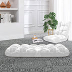 Recliner Lounge Sofa Cushion White