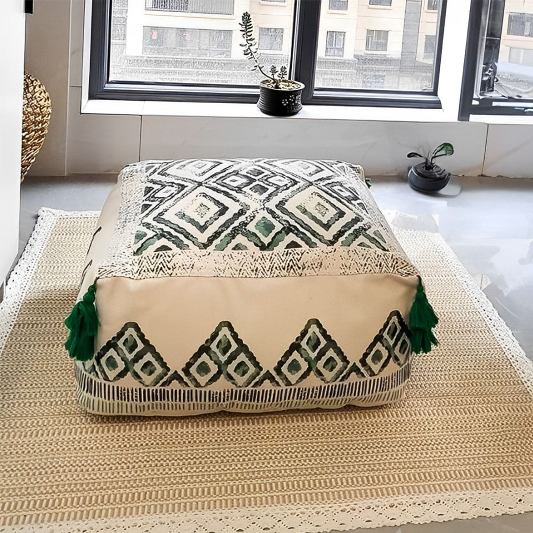 50cm Ultra-Comfort Polyester-Cotton Cushion with EPP Particle Support Home Decor