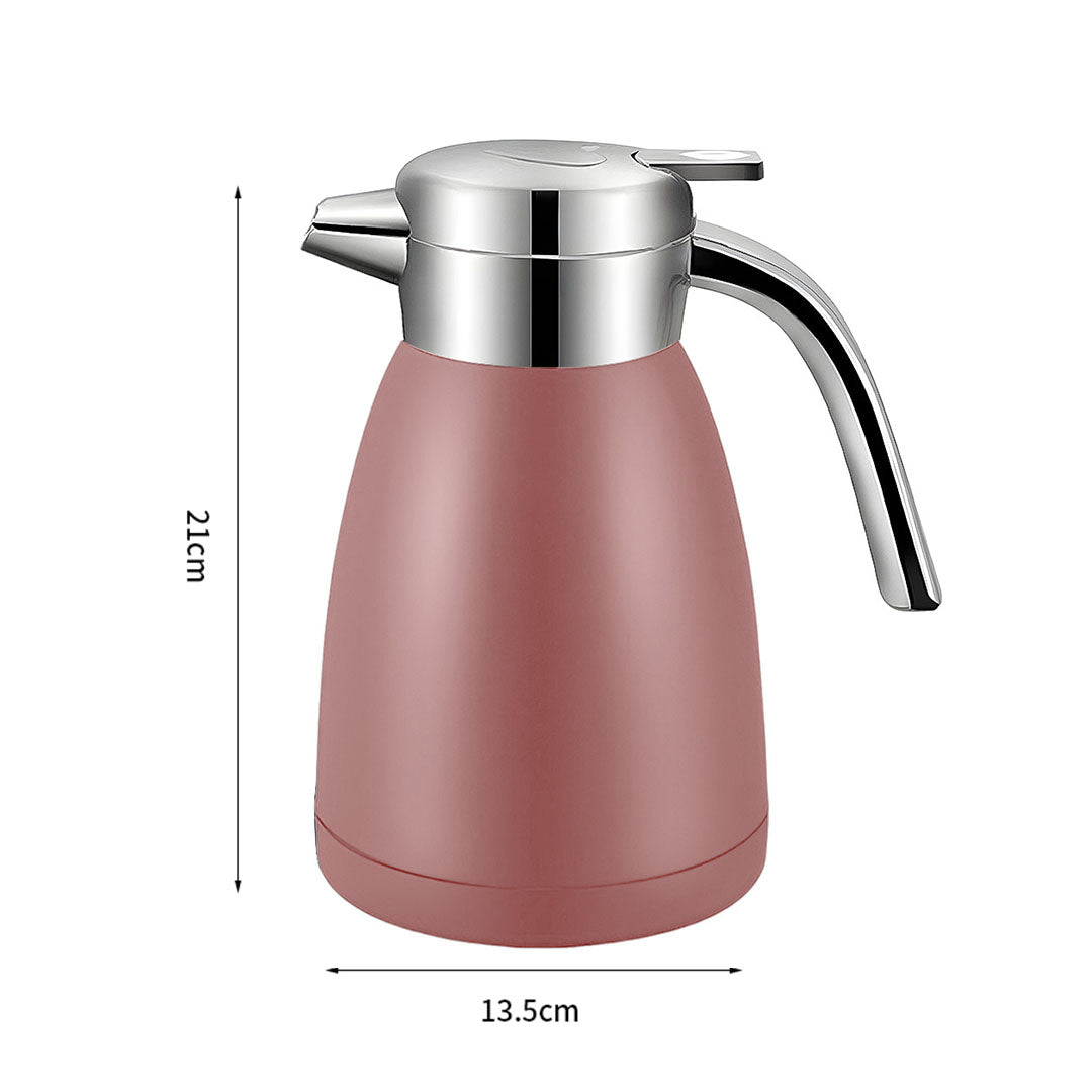 1.2L Stainless Steel Water Bottle Pink