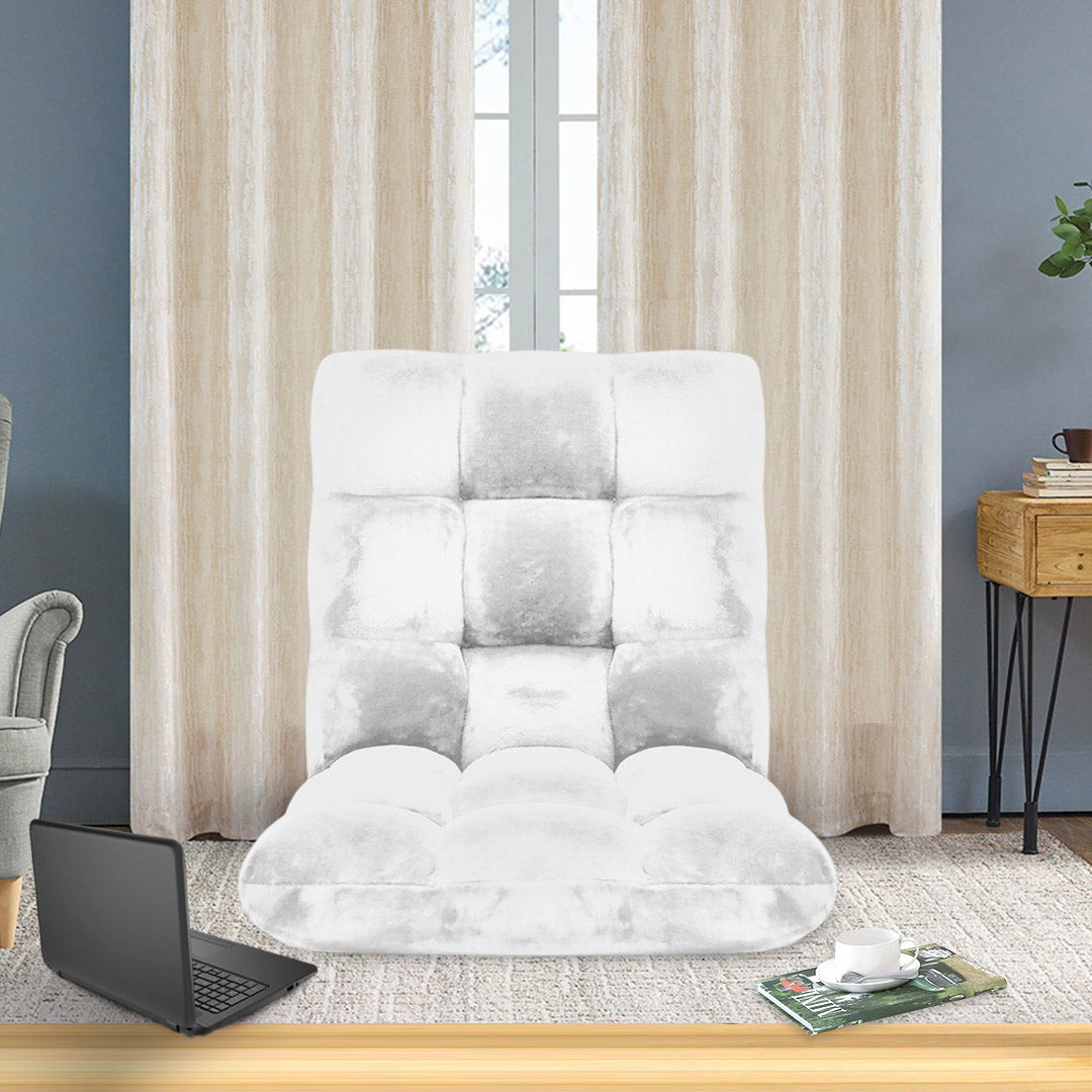 Recliner Lounge Sofa Cushion White
