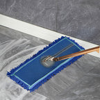 00x22 Blue Microfiber Flat Mop Floor Cleaning Pads Rotating Dust Remover