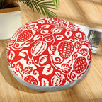 45cm Red Premium Polyester Cotton Cushion with EPP Particle