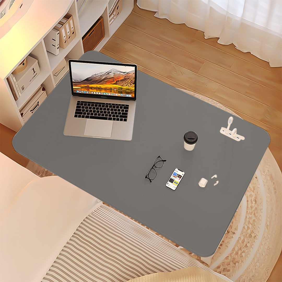 SOGA 40x80cm Black Bedside Table Movable Bedroom Desk Student Computer Table