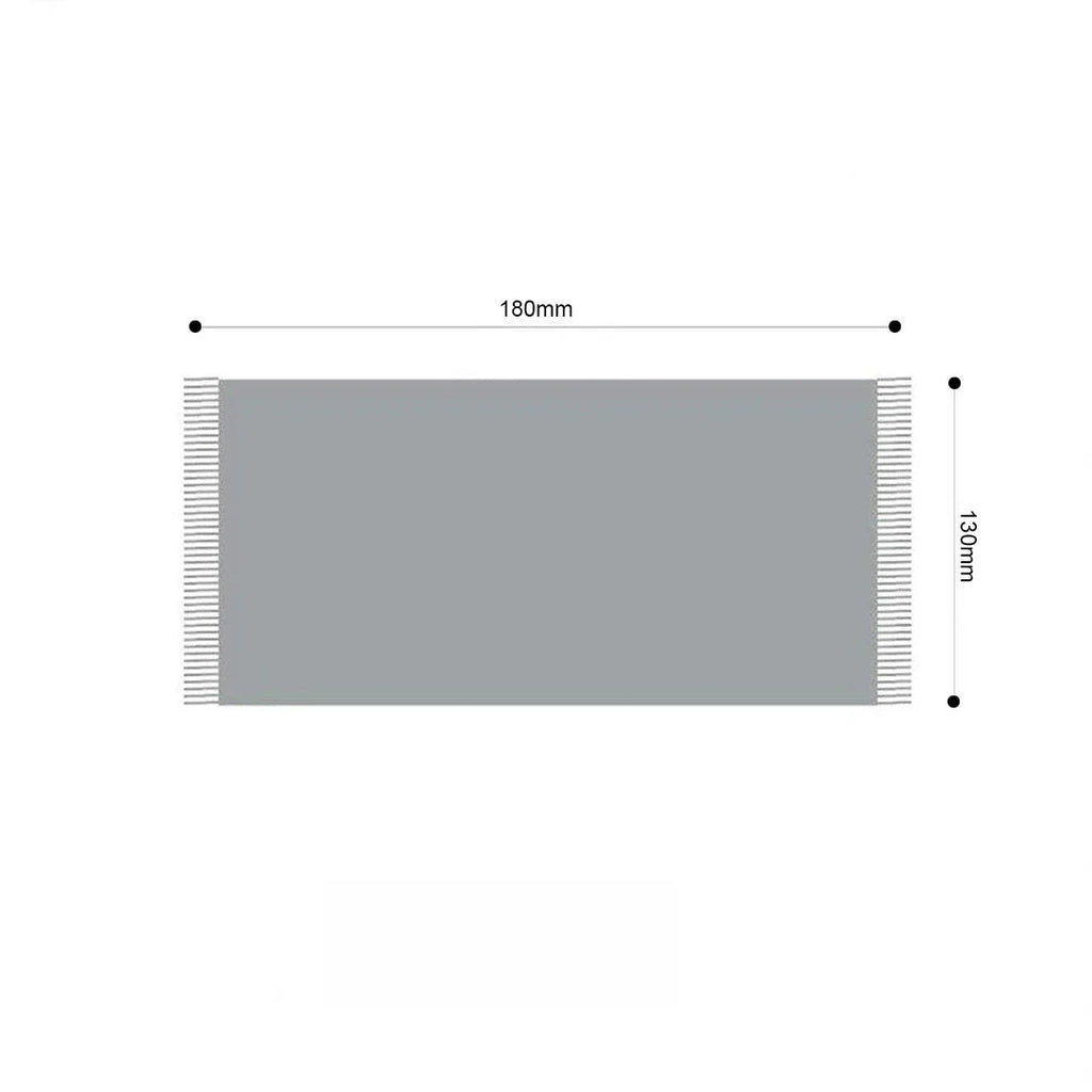 SOGA One-seater White Sofa Cover Leaf Print 130x180cm Polyester