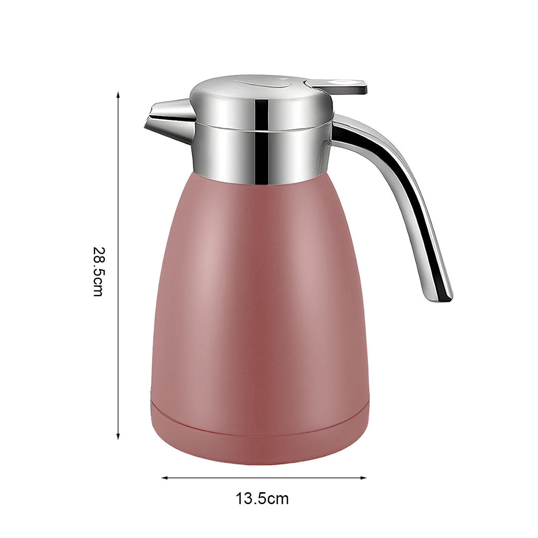 2.2L Stainless Steel Water Bottle Pink