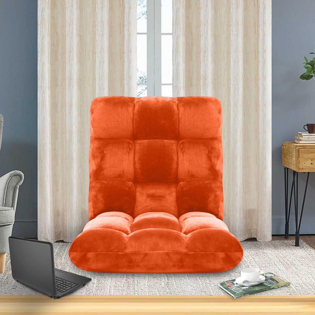 Recliner Lounge Sofa Cushion Orange