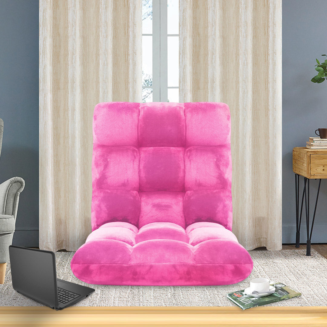 Recliner Lounge Sofa Cushion Light Pink