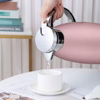 Soga 1.8L Rose Color 3-Layer Vacuum Insulated Water Bottle