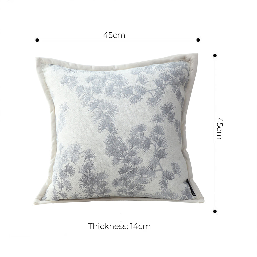 45cm Throw Pillow Cream White