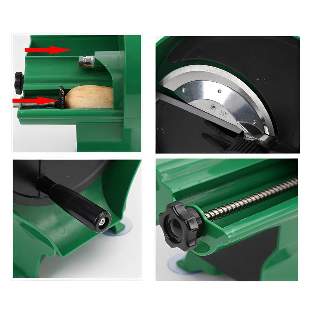 Commercial Manual Slicer  Green