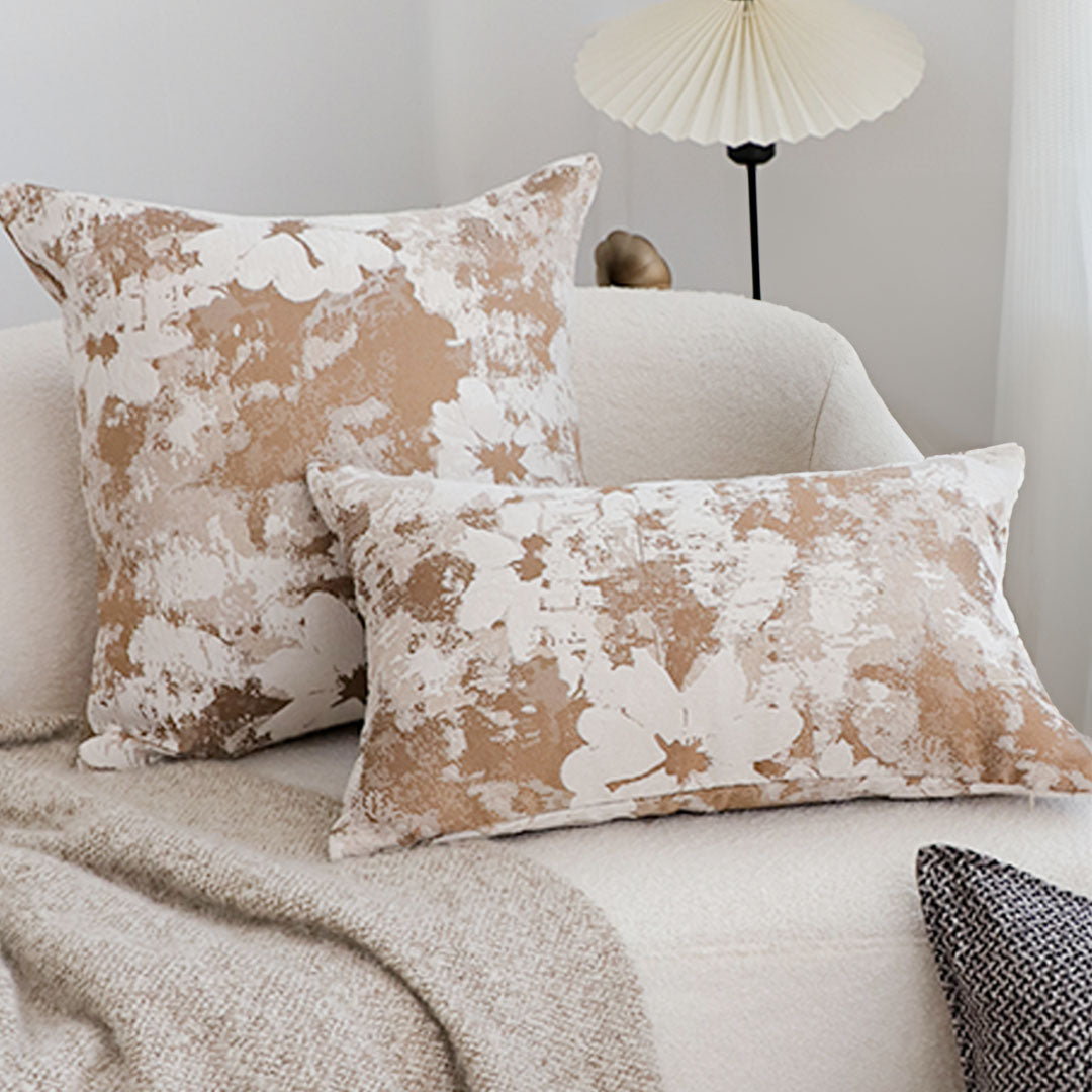 SOGA 35cm Rustic Weathered Lumbar Throw Pillows