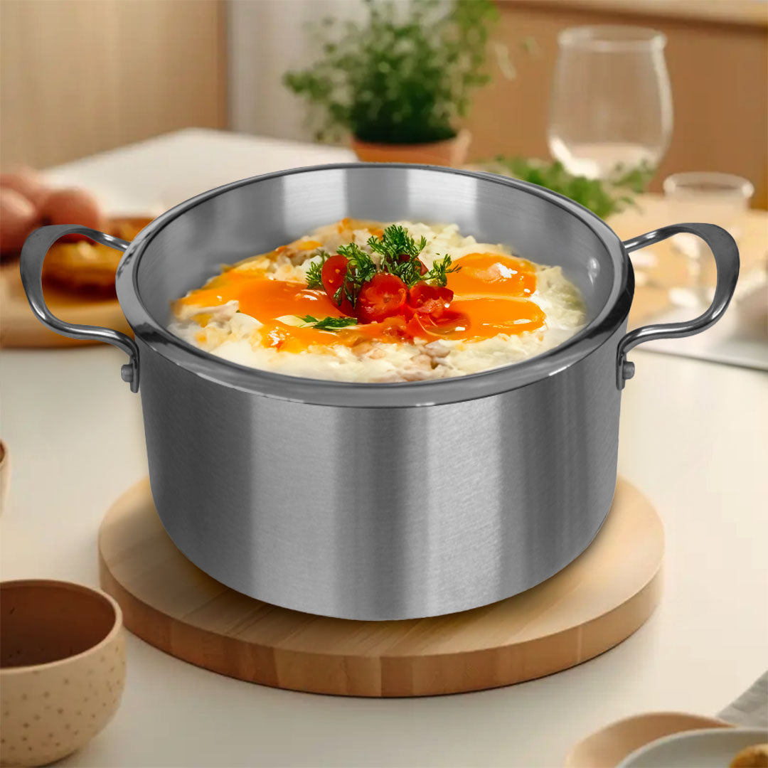 30cm Stainless Steel Casserole