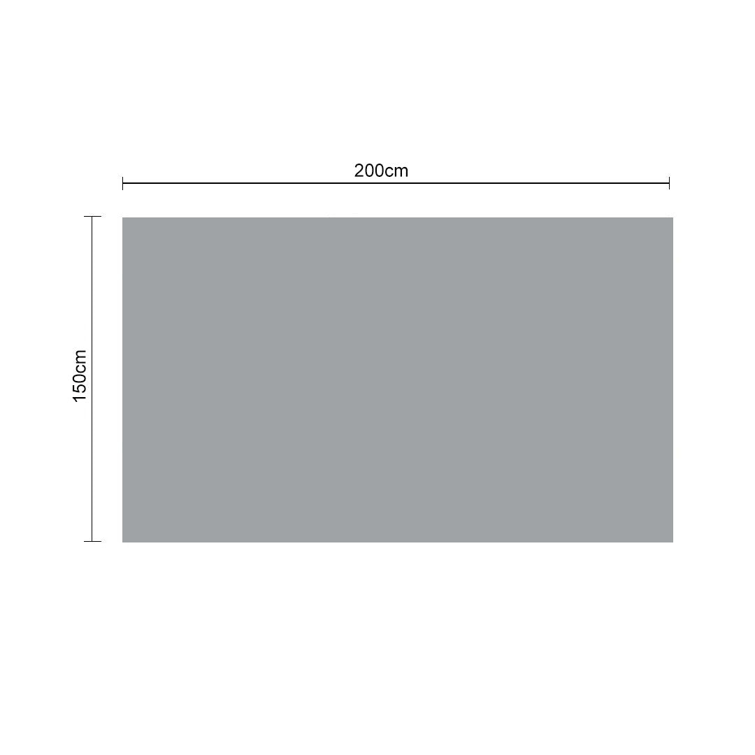 SOGA 150x200cm Warm & Cozy Flannel Polyester Throw Blanket Light Brown