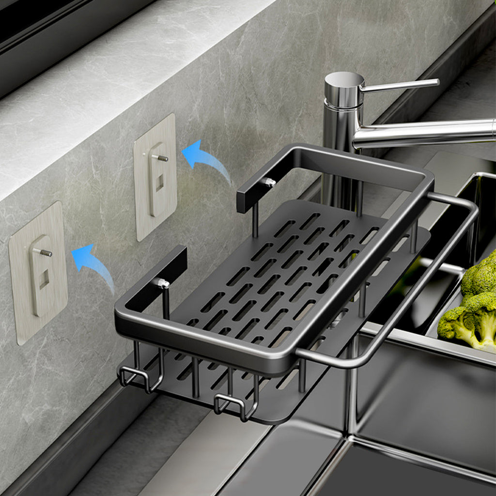 34cm Kitchen Sink Storage Rack