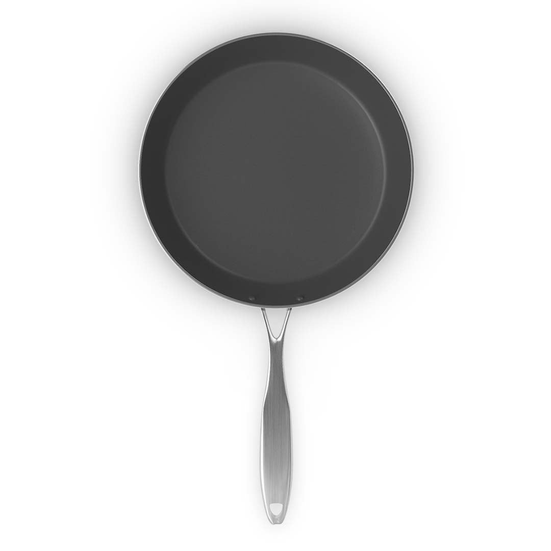 34cm Stainless Steel FryPan Non Stick Skillet