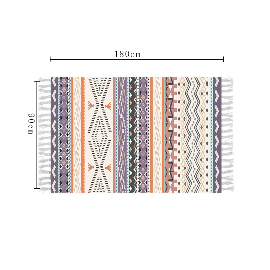 SOGA 90cm Bathroom Rug Vintage Kitchen Area Runner Rugs Home Decor