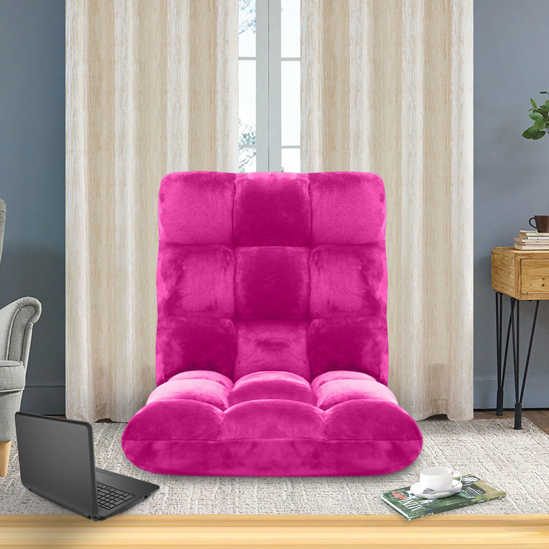 Recliner Lounge Sofa Cushion Pink